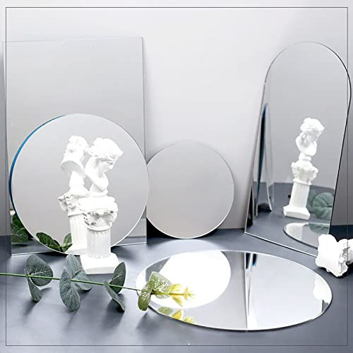 Yiemoge 4pcs Geometric Mirror Photo Props Set, Gcjn0