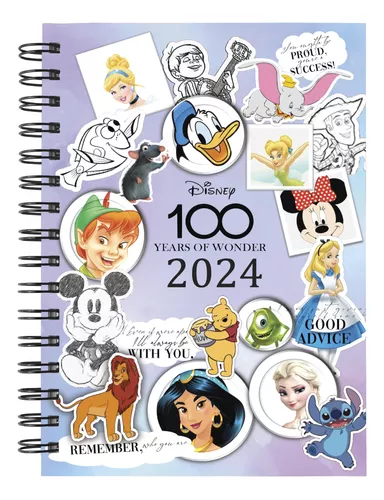 Un 2024 con toda la magia✨🏰Llegó la agenda 100 años de Disney✨🏰 para  empezar el año en compañía de tus personajes favoritos de…