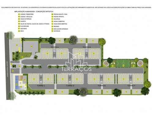 Imagem 23 de 24 de Lindo Apartamento Com 60 M² No Condomínio Vivarte Alamedas No Jardim Carolina Em Jundiaí - Sp - Ap00764 - 70189320