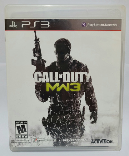 Call Of Duty Mw3, Jogo Original De Ps3 Mídia Física 