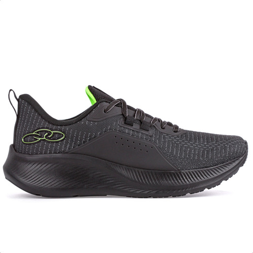 Tenis Preto Masculino Com Amortecedor De Impacto Envio Ja