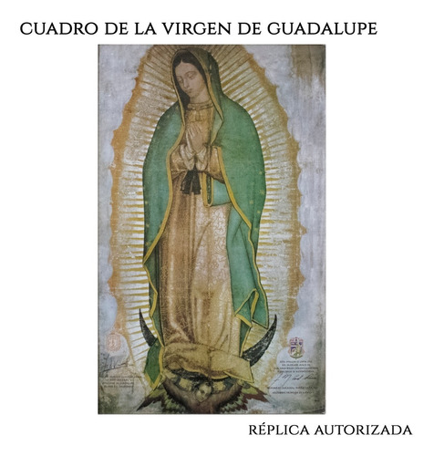 Imagen 7 de 8 de Cuadro Virgen De Guadalupe Nogal Regalo