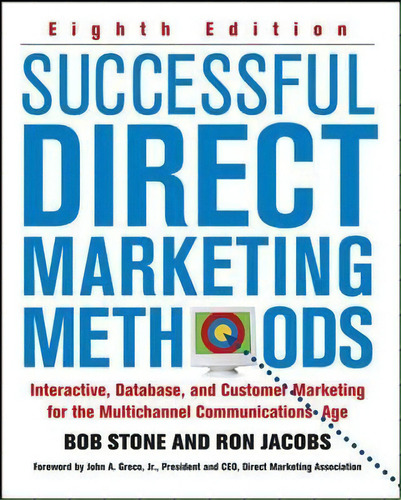 Successful Direct Marketing Methods, De Bob Stone. Editorial Mcgraw Hill Education Europe, Tapa Dura En Inglés