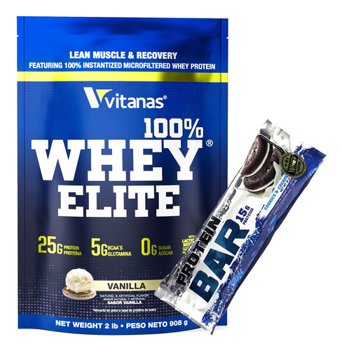 100% Whey Elite X2 Lbs - Musculo Libre De Grasa Y Definición