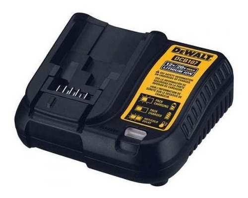 Cargador De Batería Dewalt Dcb107 12 Voltios Y 20 Voltios Max Litio-ion Ua 1.25 Amp