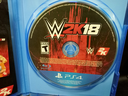 Wwe 2k 18 Portada Deluxe Edition Playstation 4 (Reacondicionado)