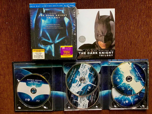 Batman: The Dark Knight Trilogy - Película Blu-ray Original