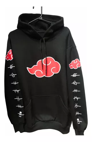 Moletom Unissex Canguru Blusa de Frio Personagens Anime Naruto