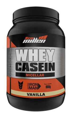 Whey Micelar Casein - 900g   Baunilha - New Millen