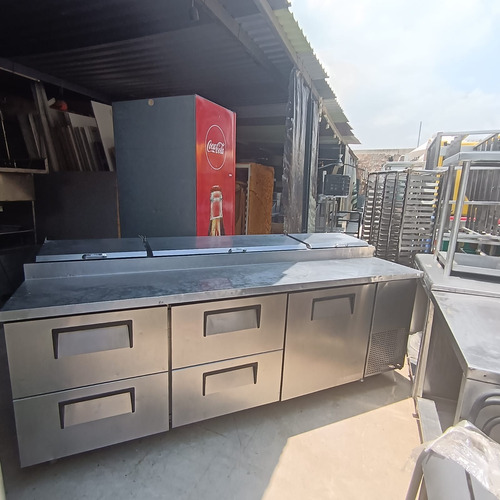 Mesa Preparacion De Pizzas True Tpp-93d (Usado)