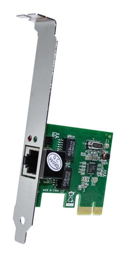 Imagem 2 de 6 de Placa De Rede 10/100/1000mbps Pci Express Gigabit Mymax Nfe