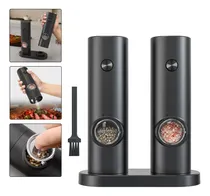 Comprar Conjunto De 2 Moedores Elétricos Para Sal Grosso E Pimenta