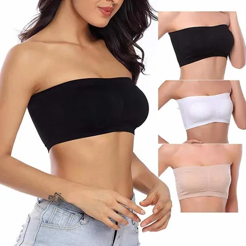 Crop top sin tiras hotsell