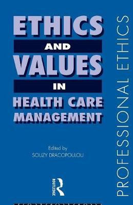 Libro Ethics And Values In Healthcare Management - Souzy ...