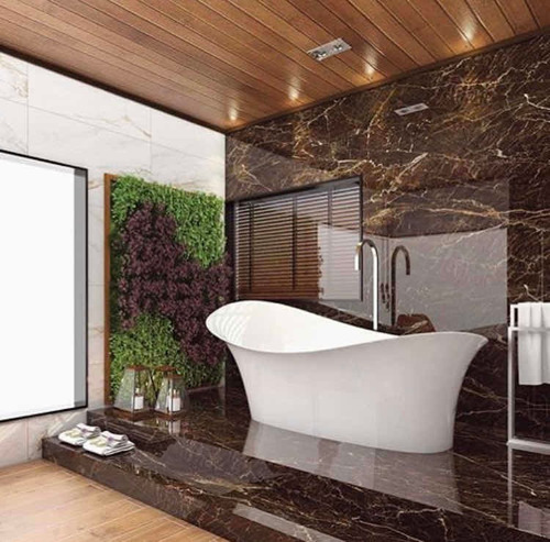 Imagen 3 de 6 de Porcelanato Elegant Marmol Rtf Pulido 82x82 Ceramicarte =)
