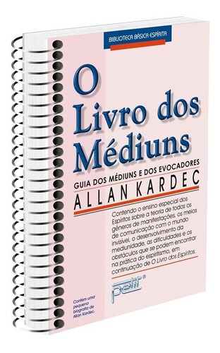 O Livro Dos Médiuns: Guia Dos Médiuns E Dos Evocadores, De Allan Kardec. Editora Petit Em Português