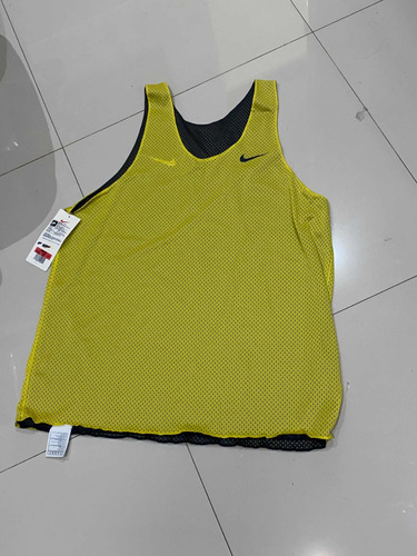 Jersey Nike Doble Vista Para Entrenamiento Amarillo / Negro