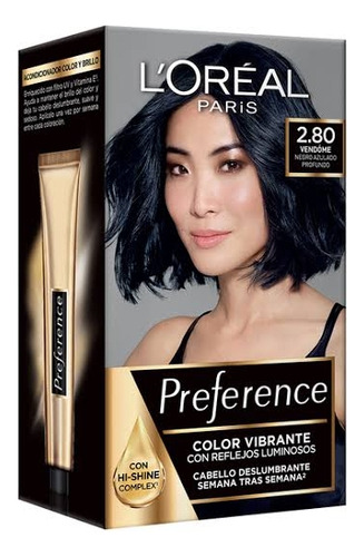 Tinte Preference Loréal Alto Brillotono 2.80