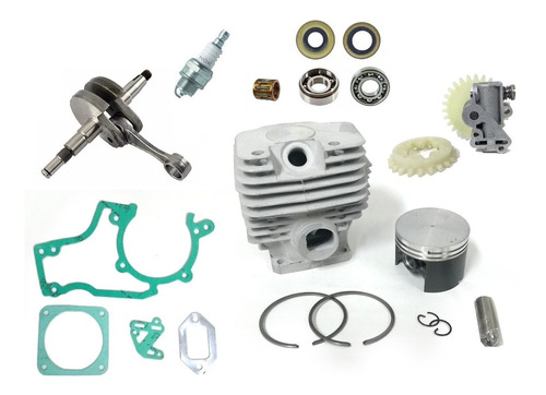 Kit Motor Cilindro Completo Motosserra Stihl Ms 038 380 381