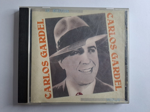 Carlos Gardel 16 Grandes Exitos Vol 2 Cd Original Año 1989
