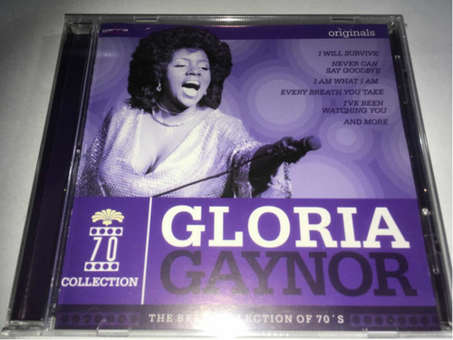 Gloria Gaynor The Best Collection 70cd Nuevo Cerrado 
