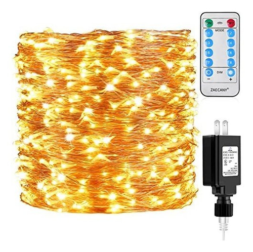 132 Pies 400 Leds De Alambre De Cobre Cadena Luces, Luces De