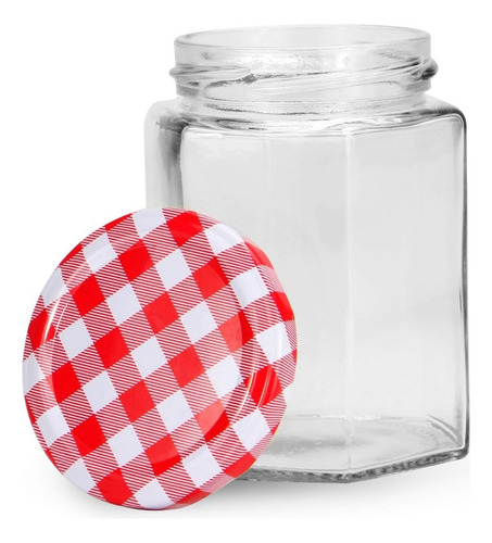 Set De 12 Frascos De Vidrio Conservero 85 Ml