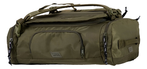 Mochila De Viaje Peregrino 30lts Impermeable Verde Kma