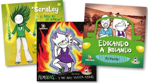 ** Combo 3 Libros Sobre Feminismo ** Ro Ferrer Chirimbote