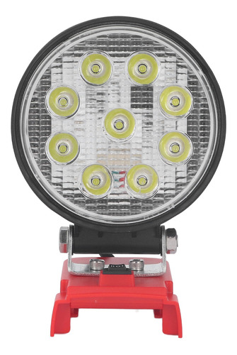 Lámpara Led Inalámbrica Para Trabajo, 6000 K, 27 W, 2400 Lm,