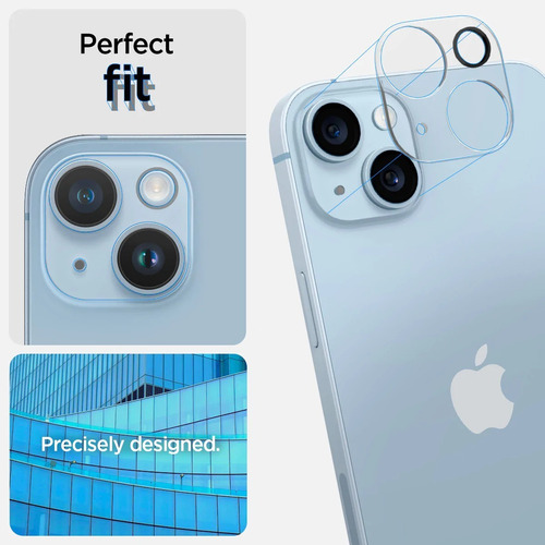 Templado Camara Para iPhone 14 Plus Pro Max Spigen Optik