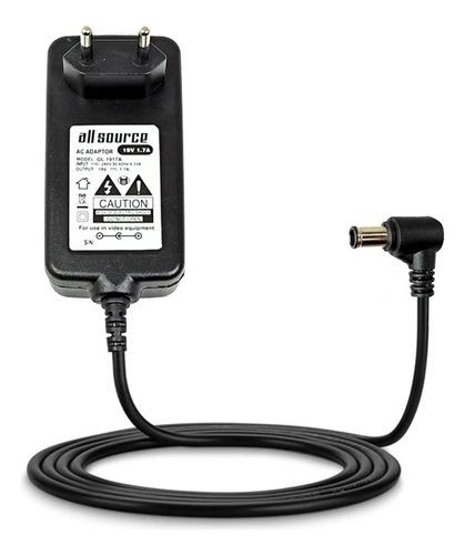 Fonte Compatível Monitor LG - Lcap16a-b 19v 1.7a Cabo 1.80cm