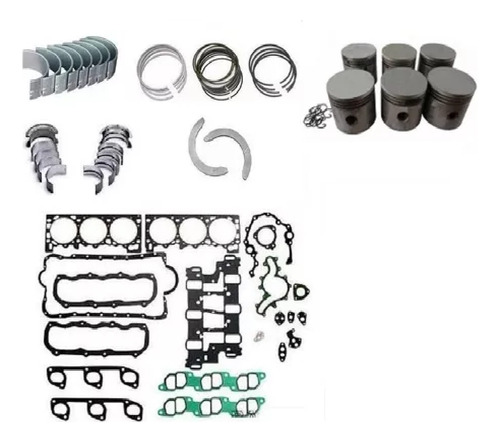 Kit Retifica Do Motor Gm S10 4.3 V-6 Gas Vortec 95/