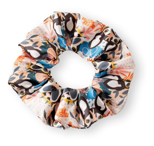 Imagen 4 de 7 de Set 3 Collets Scrunchies Perros Mascotas