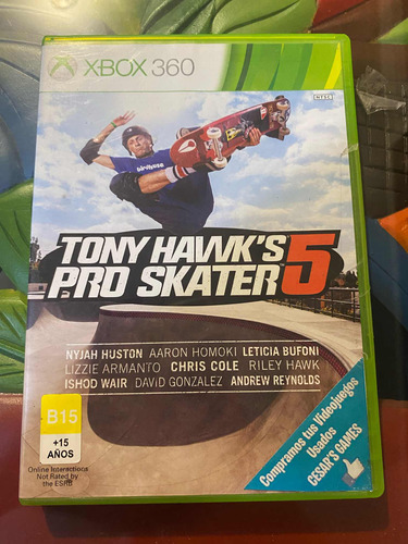 Tony Hawk's Pro Skater 5 Xbox 360 Hawk