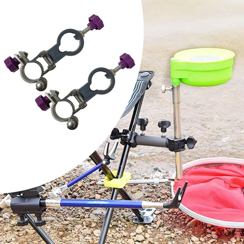 2x Plegable Silla De Pesca Para De Silla Para Instalar
