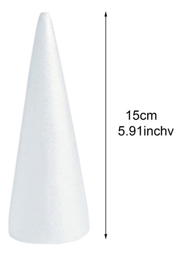 30 Conos De Espuma Para Manualidades, Proyectos De 150mm