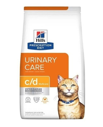 Alimento Gato Hills C/d Urinary 3.8kg Np