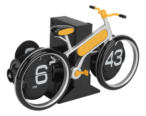 Reloj De Escritorio Bike Flip Creative Automatic Down Deskto