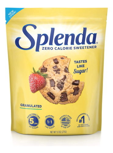 Empaques De Edulcorante Splenda Granulado, Sin Calorias