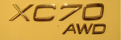 Emblema Trasero Volvo Xc70 # 306
