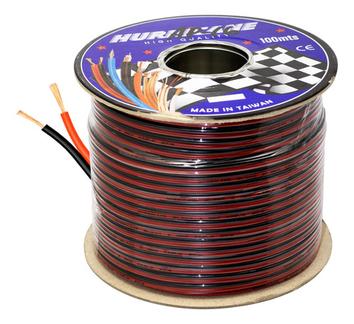 Cable Mellizo R/n 16awg 100mts Ap-16 Hurricane