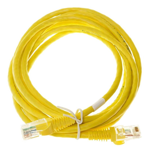 Patch Cord 2 Metros Furukawa 35123803 Cat6 Amarillo Cable 