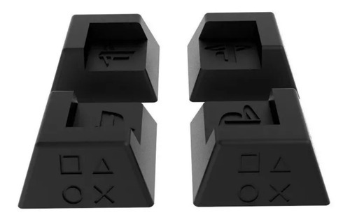 Base Horizontal Ps4 Slim Pro Fat Pezinho Kit Playstation 4