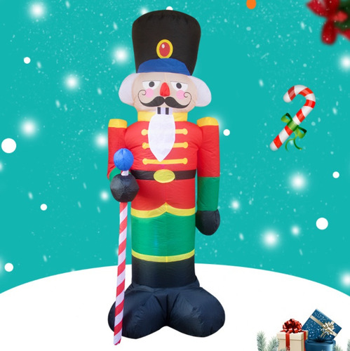 // Decoraciones Navideñas Inflables Para Exteriores Santa