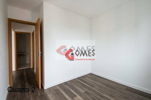 Apartamento Com 2 Dormitórios À Venda, 60 M² Por R$ 325.000,00 - Parque Das Nações - Santo André/sp - Ap2791