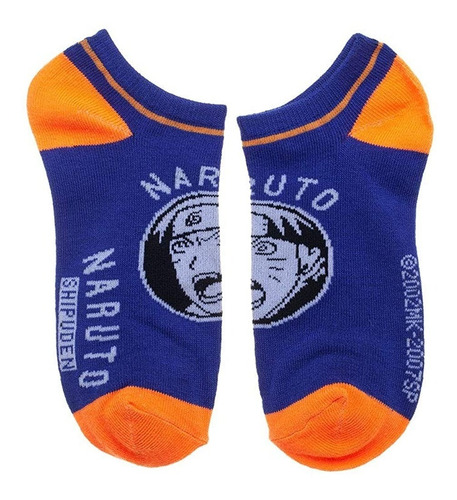 Imagen 3 de 4 de Pack 5 Pares De Calcetines Naruto - Marca Bioworld - Adulto