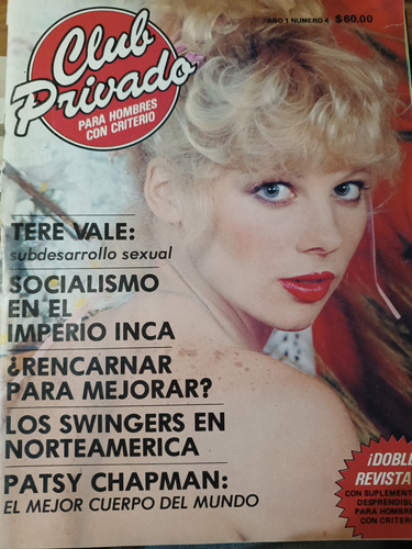 Revista Club Privado Tere Vale Y Greta