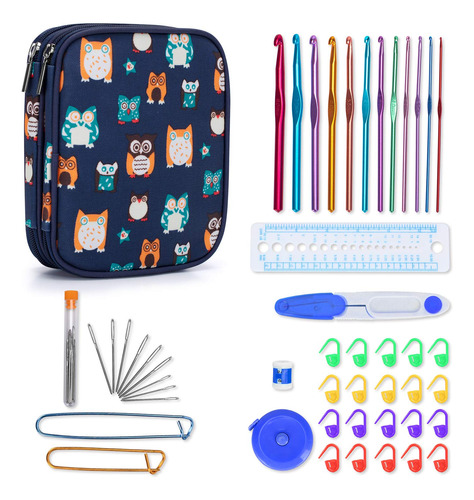 Estuche Organizadora Para Juego Crochet Accesorio Set