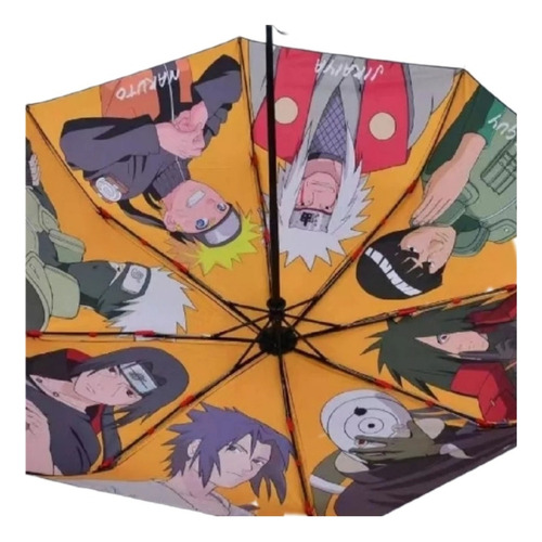 Sombrilla Paraguas Naruto Akatzuki Otaku Anime Reflexivo .